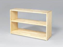 【日本製】【国産木製家具】白木棚〈小〉|ブロック社(日本)