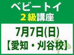 【愛知・刈谷校】7月7日(日)「魔の2歳」に育てない木のおもちゃと絵本の与え方_ベビートイ2級講座