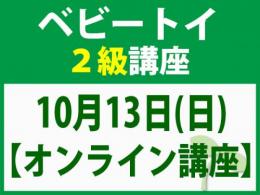 【オンラインライブ講座】10月13日(日)「魔の2歳」に育てない木のおもちゃと絵本の与え方_ベビートイ2級講座