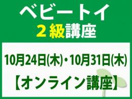 【オンラインライブ講座】10月24日(木)・10月31日(木)「魔の2歳」に育てない木のおもちゃと絵本の与え方_ベビートイ2級講座