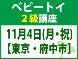 【東京・府中市】11月4日(月・祝)「魔の2歳」に育てない木のおもちゃと絵本の与え方_ベビートイ2級講座