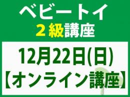 【オンラインライブ講座】12月22日(日)「魔の2歳」に育てない木のおもちゃと絵本の与え方_ベビートイ2級講座