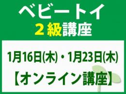 【オンラインライブ講座】1月16日(木)・1月23日(木)「魔の2歳」に育てない木のおもちゃと絵本の与え方_ベビートイ2級講座