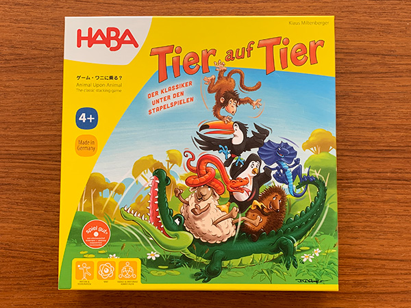木のおもちゃ カルテット / ゲーム・ワニに乗る?|ハバ社(ドイツ)
